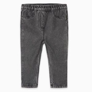 Kids Gray Denim Jeggings
